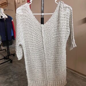 Decree Light Gray Knit Sweater